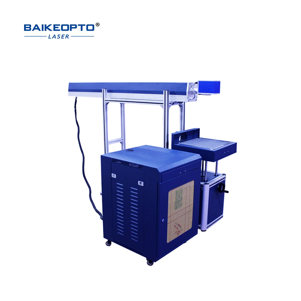 CO2 Marking Laser Machine Vibrating Lens Carbon Dioxide Glass Tube Laser Marking Machine