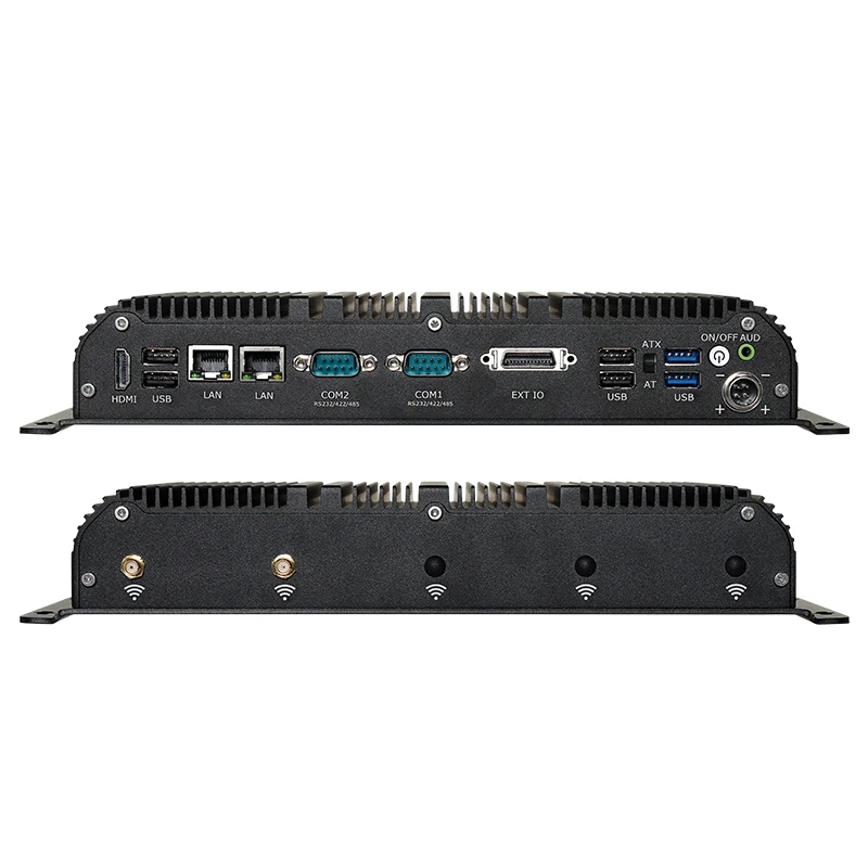

Бесвентиляторный промышленный ПК Intel i7-1165G7 6x COM RS232/422/485 GPIO 2x LAN DC9V-36V Вход Win10/11 Linux WiFi 4G 5G LTE LVDS
