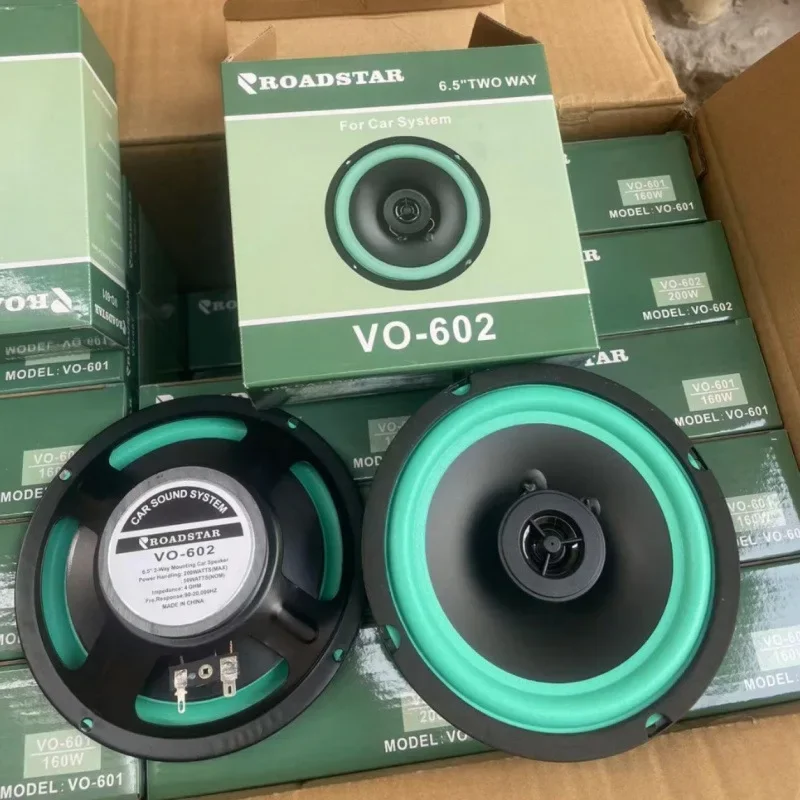 4/5/6.5 Inch Universal Car Coaxial Speakers - HiFi Full Range Audio Subwoofer, Enhanced Bass Stereo Sound for Auto Automotive