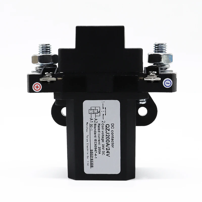 QZJ200A DC Contactor 200A 1NO 12V 24V 36V 48V 60V 72V Forklift Power Supply