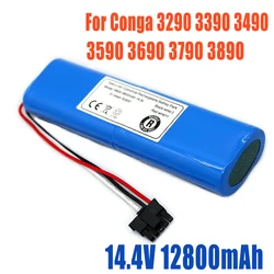 Original Rechargeable battery For Conga 3290 3390 3490 3590 3690 3790 3890 Sweeping Mopping Robot 14.8V 3200mah Vacuum Cleaner