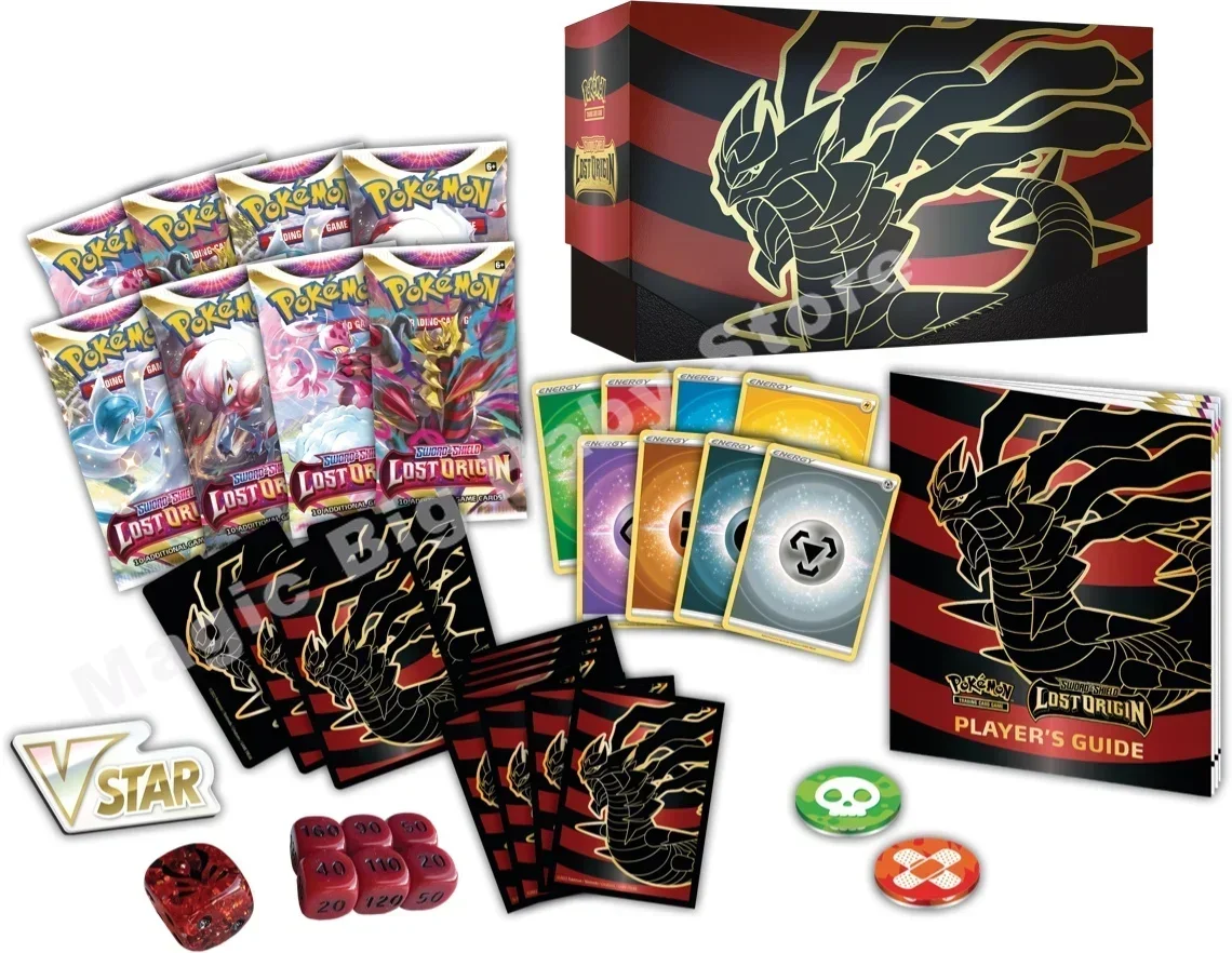 Oryginalna oryginalna karta Pokemon PTCG USA Wydanie angielskie ETB Elite Box Ghost Dragon Ibrahimovic Charizard Pikachu Dream Mew-two