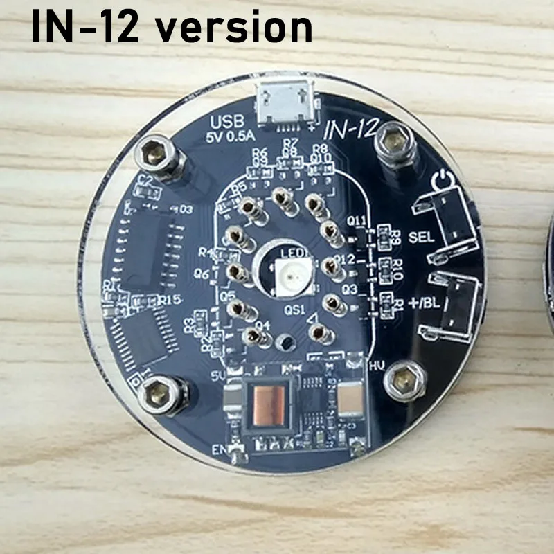 Podstawa zegara pojedynczej rury Nixie dla QS30-1 IN12 IN14 IN18 QS18-12 QS27-1 IN8 IN-8-2 Z568M DIGITAL Nixie Tube