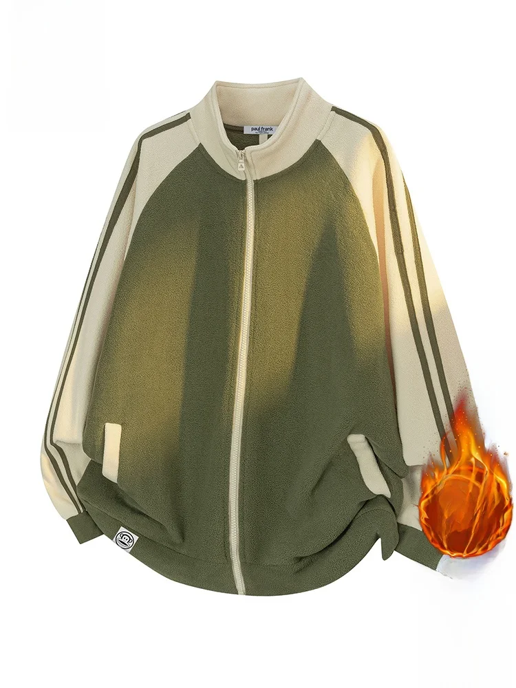 

PaulFrank Thiened Fce Sports Sweatirt Open Cardigan for Teenage Boys Winter Warm Comfortable Polyester Fiber Jaet