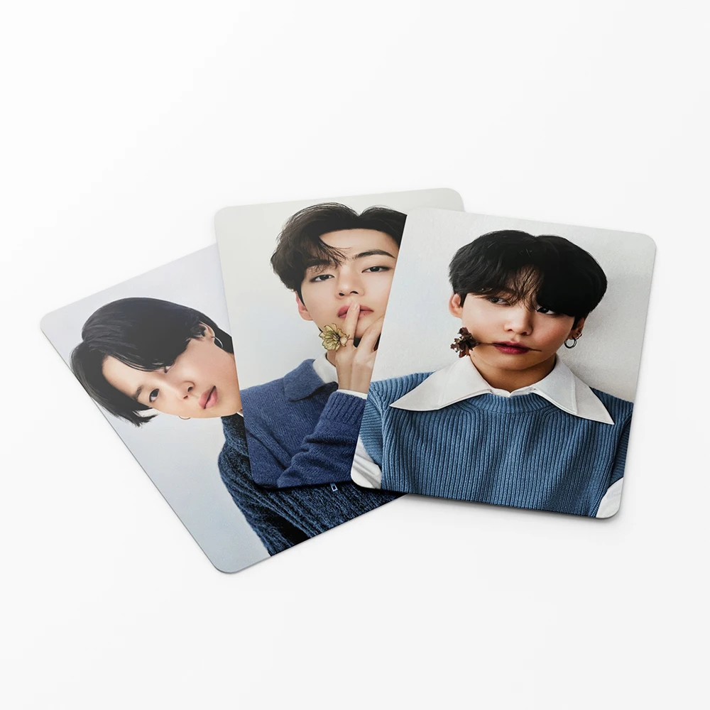 55Pcs/Box Kpop MONOCHROME Bangtan Boys POP UP Photocards Jung Kook Lomo Cards Photo Card for Fans Collection