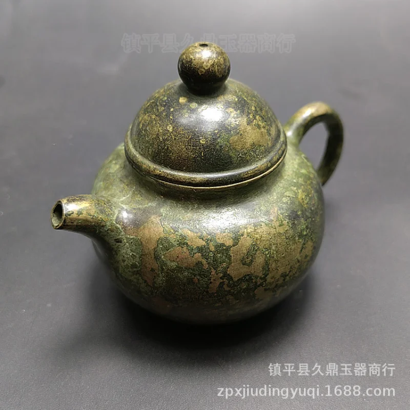 

Old Copper Teapot Wholesale Brass Pot Distressed Home Office Bronze Household Vintage Teaware Suit Antique