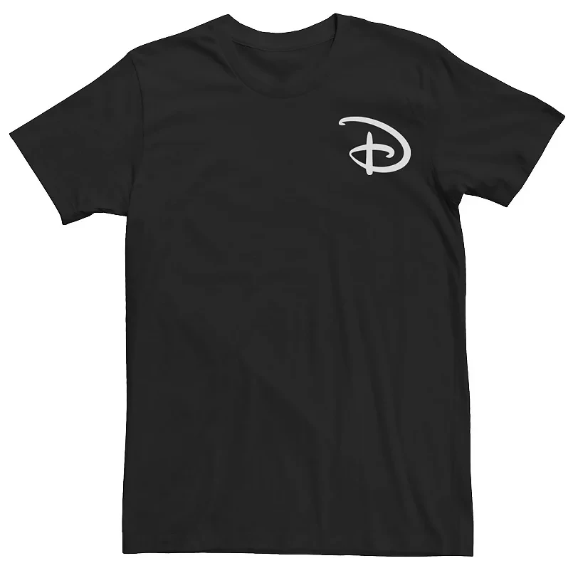

Classic Disney T Shirt Black Cotton Short Sleeve Tops Vintage Logo Print Casual Daily Wear for Men Women 2025 Summer Fashion
