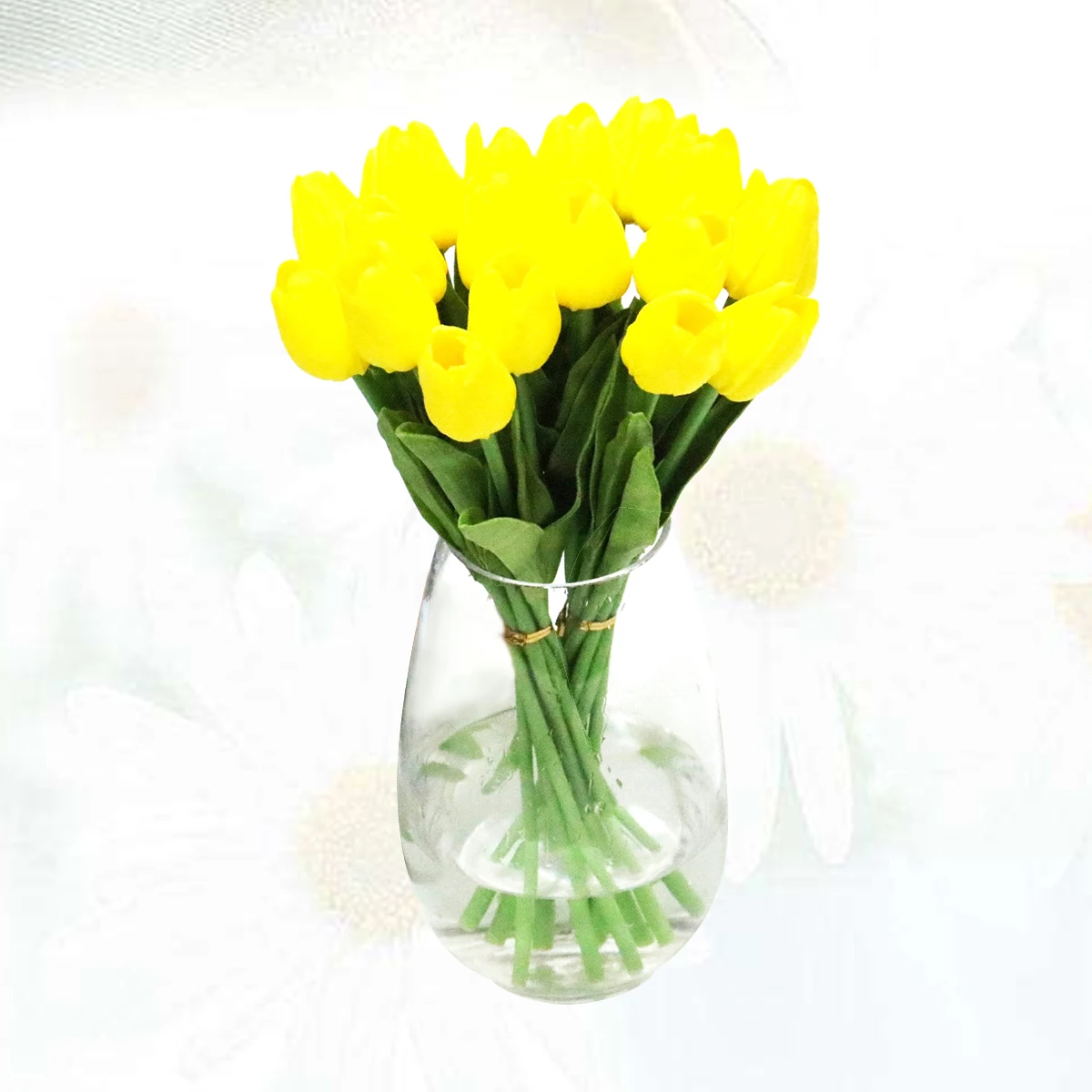 

12 Pcs Mini Tulips Flowers for Decoration Decorative Artificial Stems Picks Household