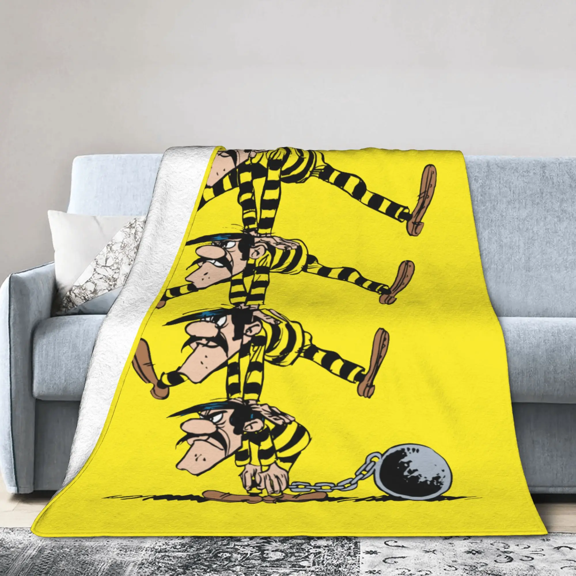 دالتون براذرز لاكي لوك بطانية الفانيلا النسيج ديكور متعدد الوظائف الدافئة رمي البطانيات لحاف الأريكة السرير