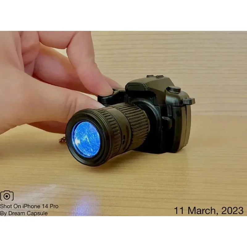 YELL Original Japan Gashapon Capsule Toys Kawaii SLR LED Camera Keychain Miniature Models Cute Anime Figure Doll Gift