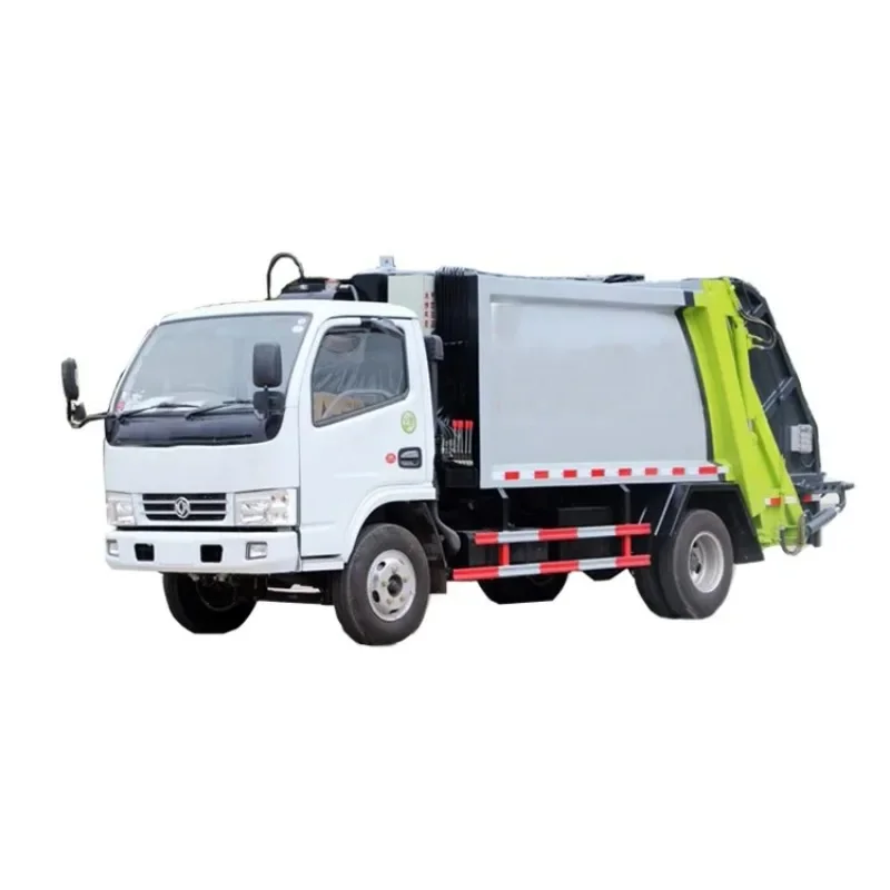 Yugong 4x2 Small 5cubic 5m3 Container Garbage Compactor Garbage Light Truck