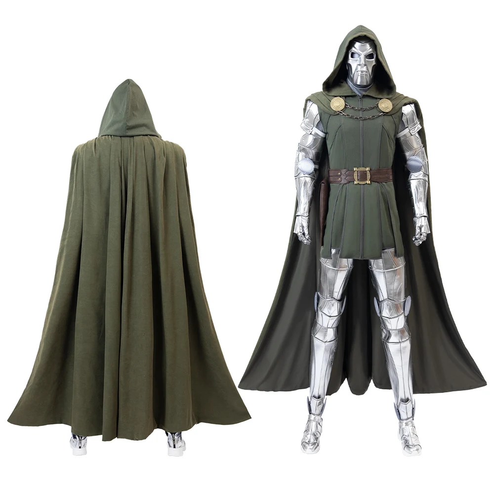 

Doctor Doom Cosplay Costume Full Set Custom Size XS-XXXL Halloween Christmas Comic Con