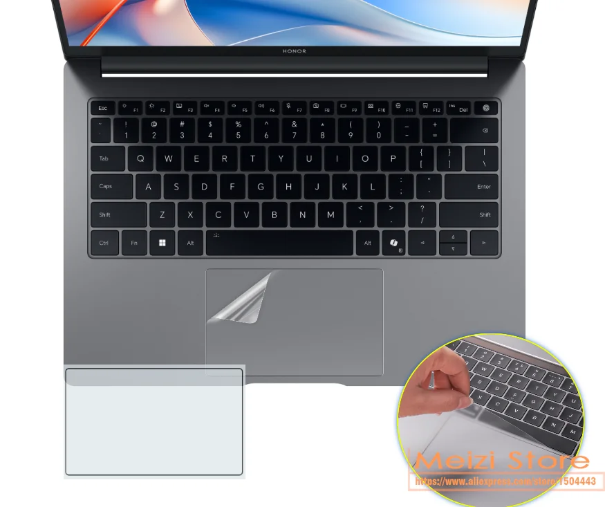 Matte Touchpad Protective Touch Pad Film Sticker Protector For Honor Magicbook X14 Plus 2025 MagicBook X 14 2024 2023 2022