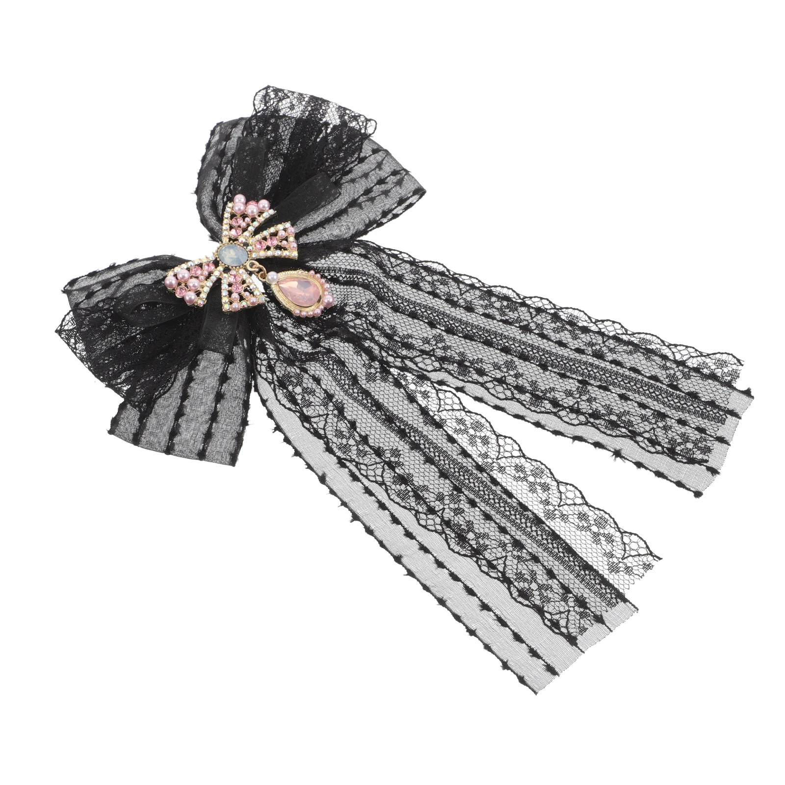 

Bow Brooch Pin Attachable for Dress Receive Flowers Brooches Women Polyester Badge