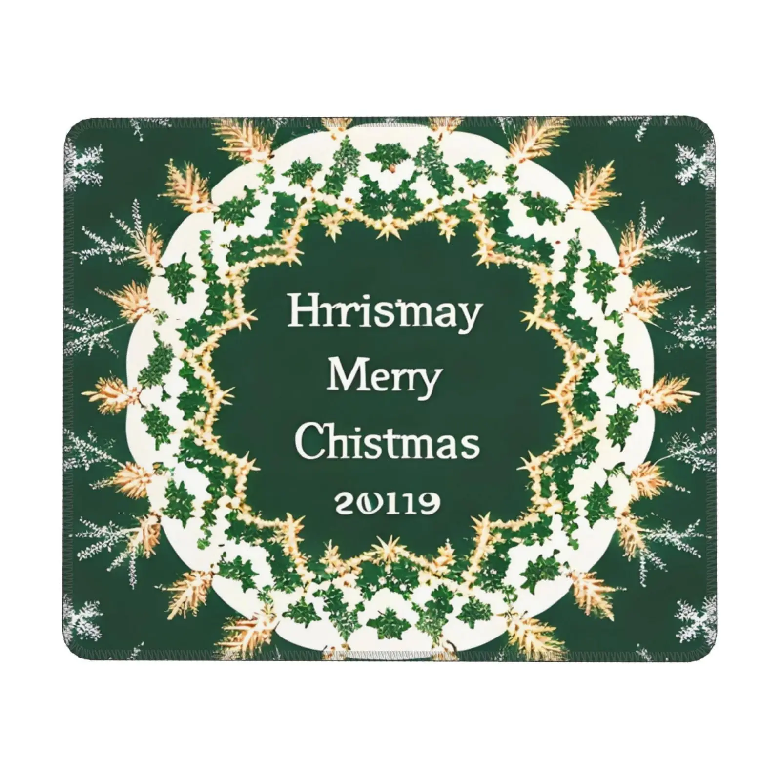 Hot-Selling Christmas Style Printing Square Mouse Pads Comfortable Gaming Mousepad Mouse Mat Keyboard Mats Desk Pad 22x18cm