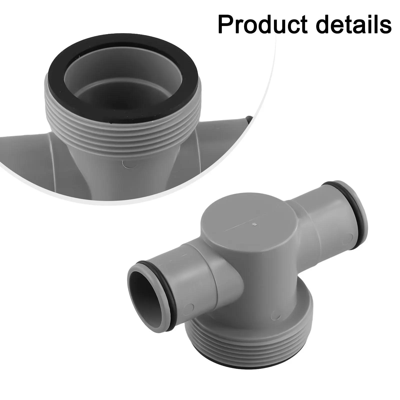 Easy Installation T-Joint Hose Connector For Easy Setup Versatile Compatibility Enhanced Filtration For Pool Equipment