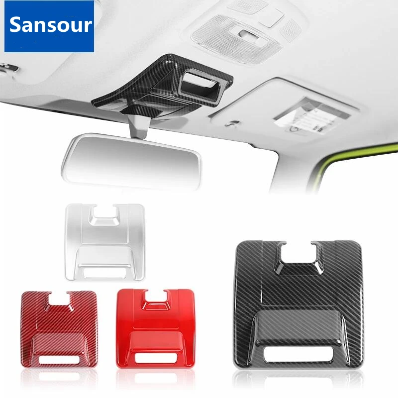 Interior Accessories for Suzuki Jimny 2019+ Car Inner Rearview Mirror Base Decoration Cover for Suzuki Jimny 2025