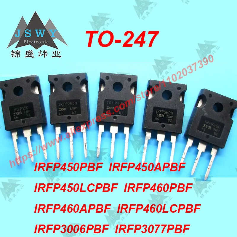 IRFP450PBF IRFP450 IRFP450 IRFP460 IRFP460 IRFP460FR3410 IRFR3607 IRFR3708 MOSFET field effect Chip for Arduino PCB Free Shiping