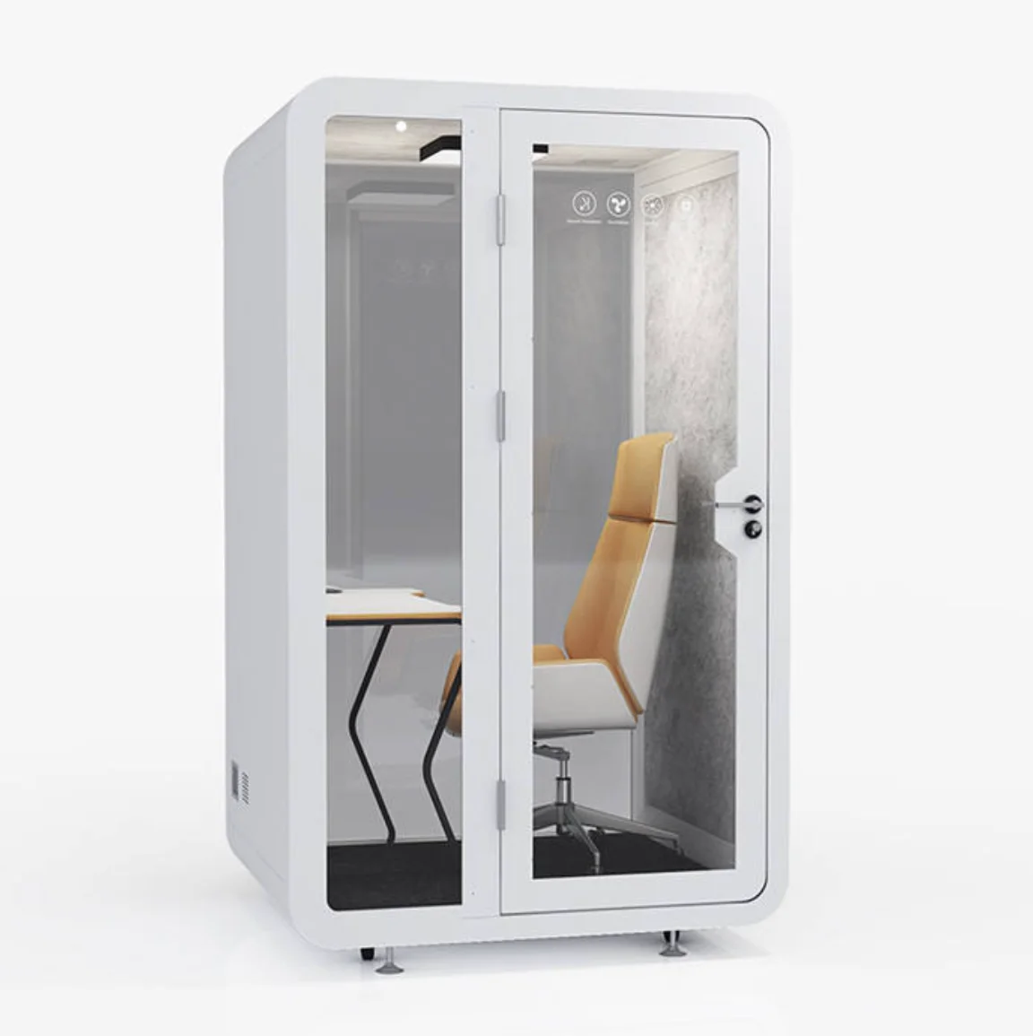 

Производитель Съемная звукоизоляционная кабина Офисная акустическая бесшумная кабина для офиса Конфиденциальное пространство