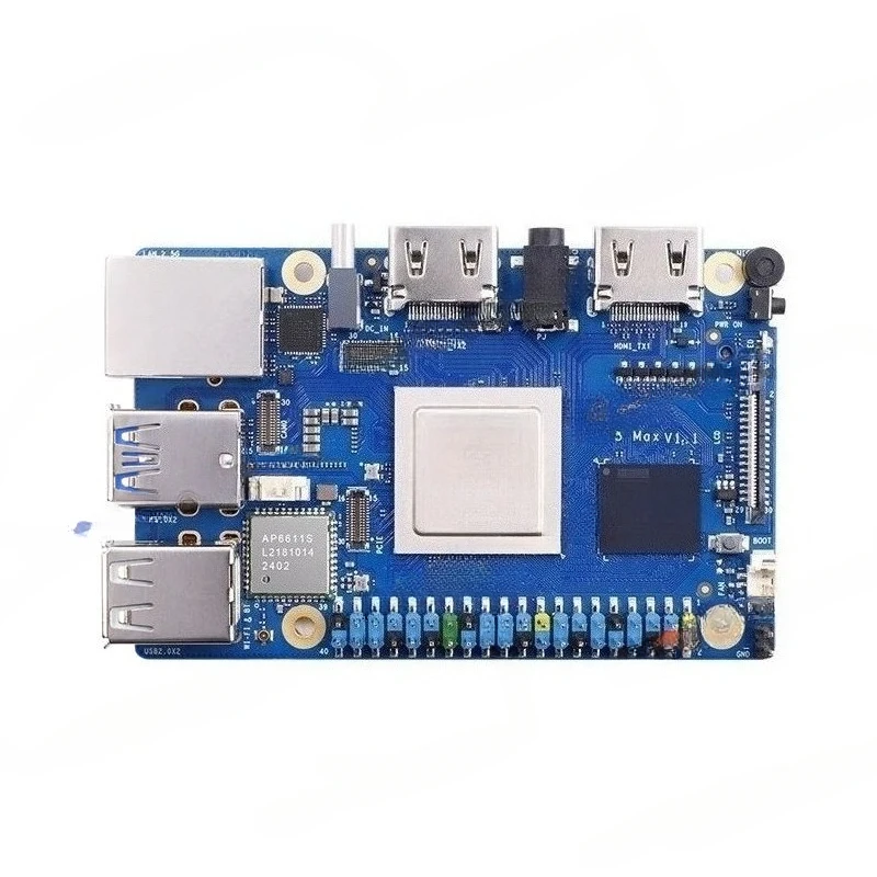 2025 Pi 5 8GB 16GB Rk3588 Ddr5 Single Board Computer Wifi+Bt M2 Ssd 6Tops Npu Ultra Mini Pc Run