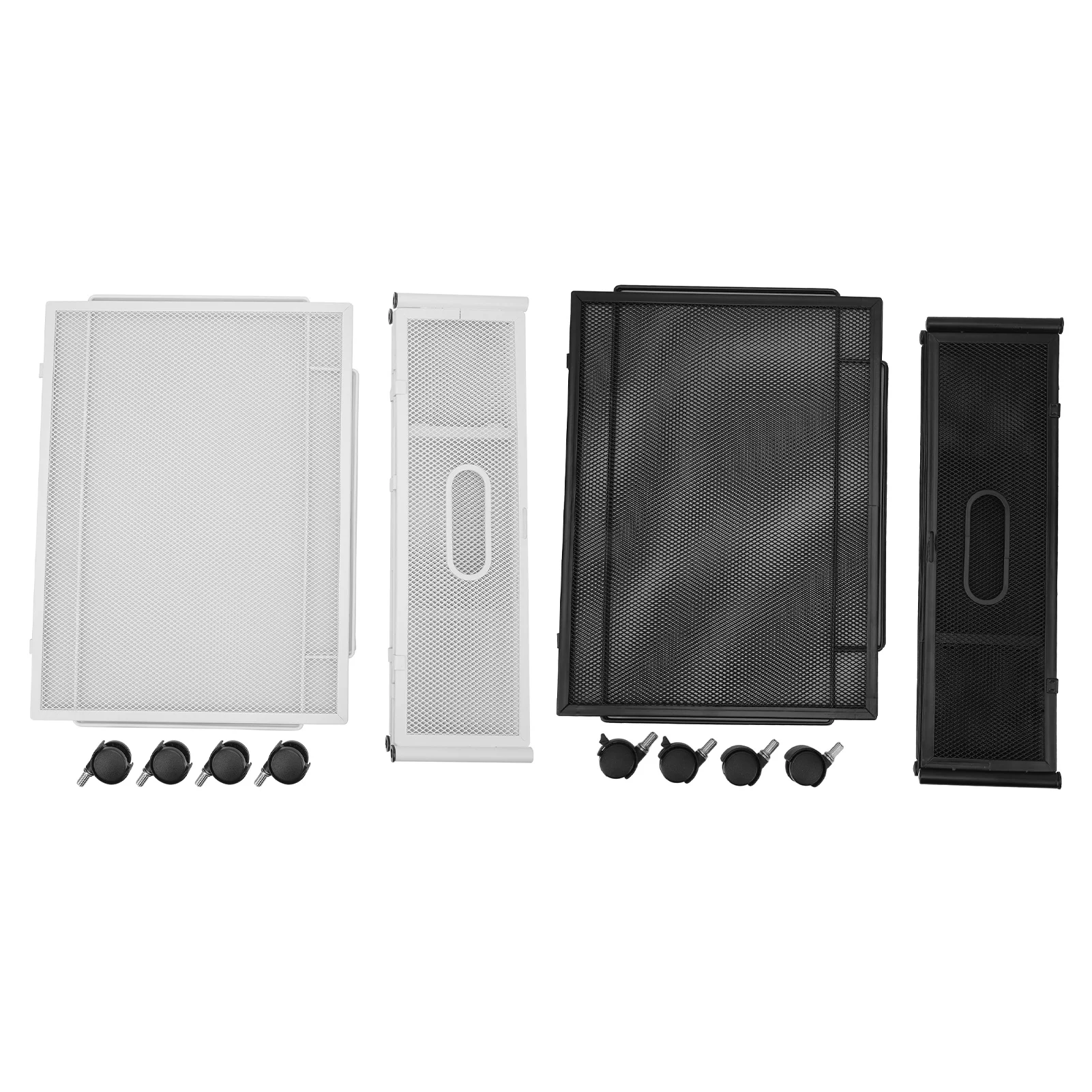 Under Bed Storage Containers with Wheels Grid Pattern Pull Out Type Detachable Large Capacity Storage Drawer For Clothes Toy