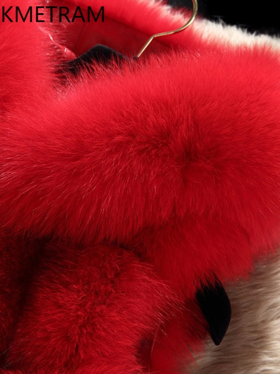 100 % natürliche Fuchspelz-Weste für Damen, mittellang, ärmellos, echter Pelzmantel mit Kapuze, 2025, hochwertige Winterkleidung, Yng