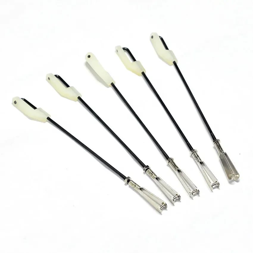 5pcs Push Rod D1.7x90mm plastic & metal clevis for RC Model Airplane
