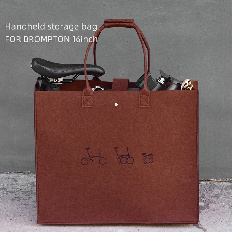 

【W】1 PCS Lightweight Fasionable Foldable Bike Storage Bag For 14-16 Inch For Tote Bag Bicycle Carry Bag