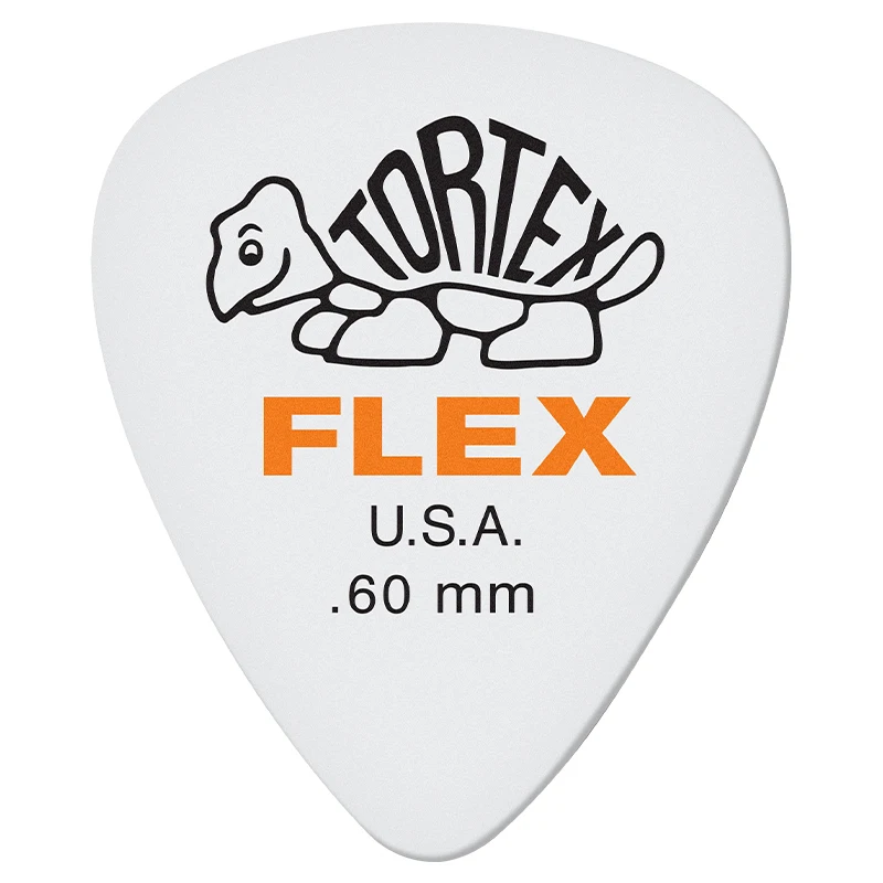 Dunlop   Pick. 428R FLEX Tortex JAZZ 3 matte non-slip acoustic/electric guitar pick. Thickness: 0.50/0.60/0.73/0.88/1.00/1.14mm.