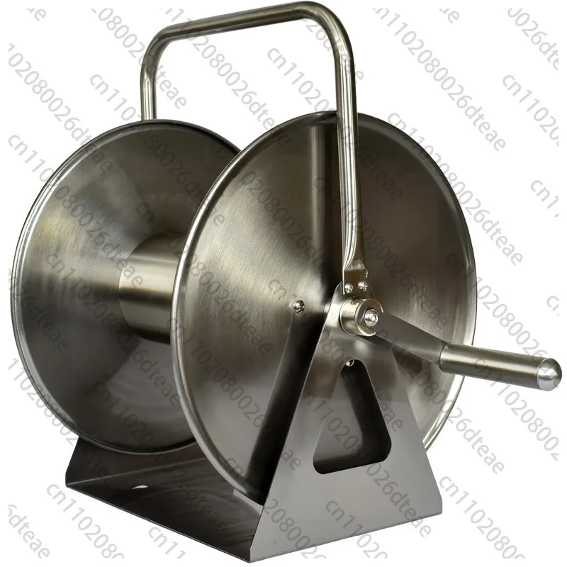 Heavy Duty Mobile Hose Storage Rack Wear Resistant Pipe Reel For High Pressure Water Gun System