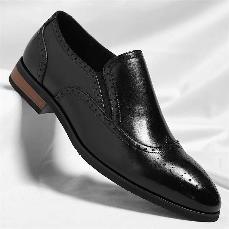 bostonian dress shoes men's gellar wing black leather 12 m Second Life Marketplace - GQ