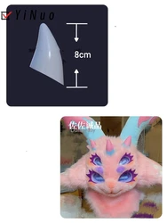 Fursuit Multicolor Animal Costume Horns Japanese Cute Kig Cospaly 3d Printing Horns Animal Costume Accessories Comic Con DIY