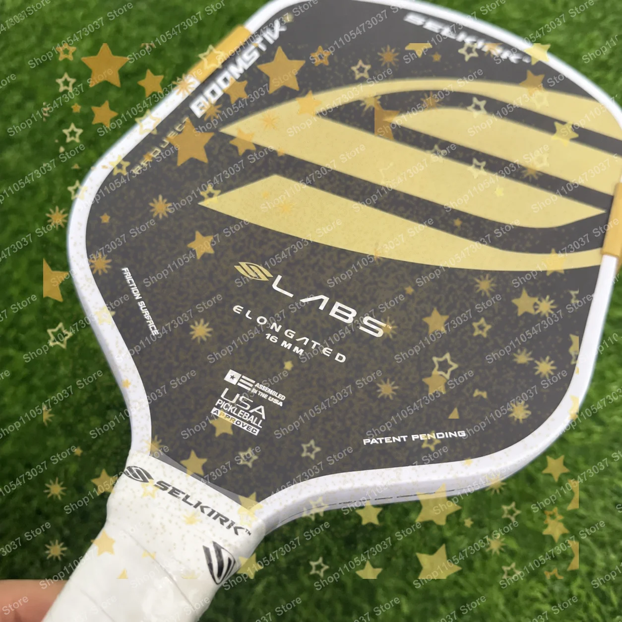 Selkirk T700 5th Gen Carbon Fiber Pickleball Paddle with Boomstick Core Thermally Molded Elongated Shape Dual-Certified USAP