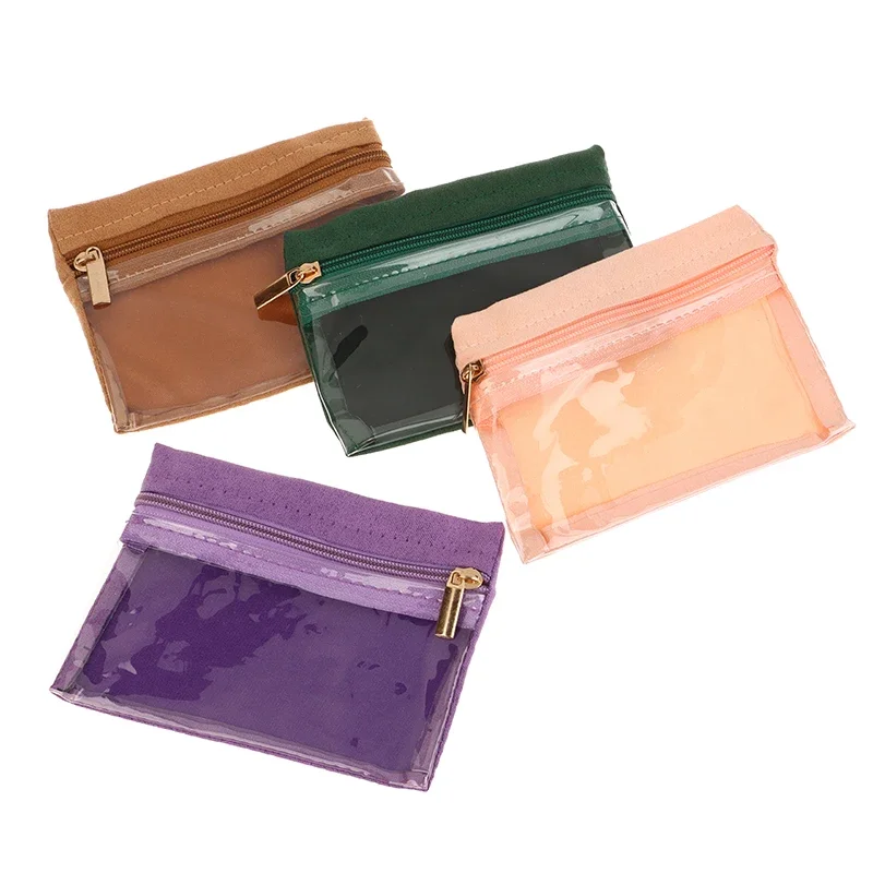 المحمولة زيبر الحقيبة المخملية صندوق مجوهرات أقراط قلادة حلقة سوار الحلي ملحق السفر حقيبة مقاومة للماء والغبار