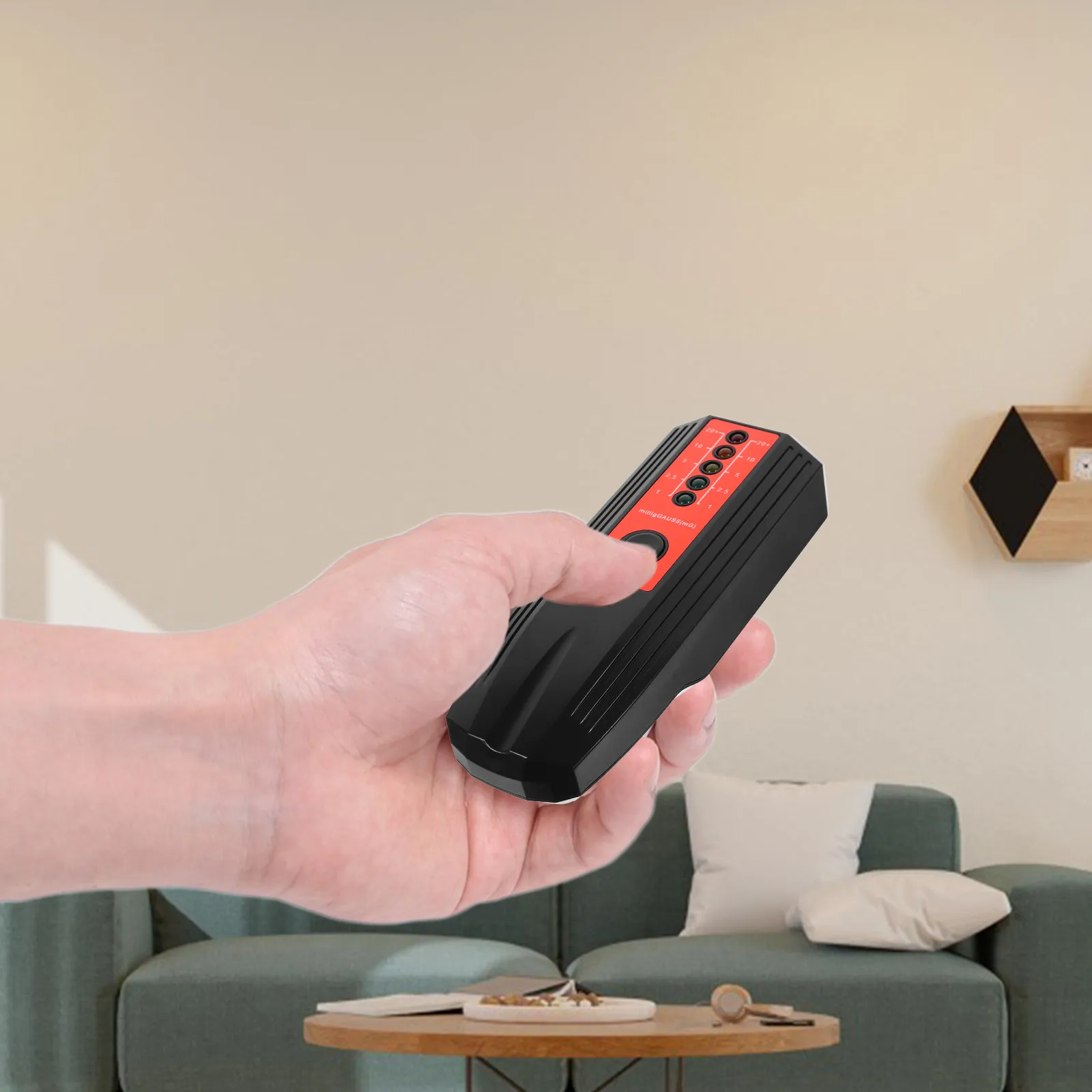 Radiation Emf Meter Professional Handheld Electromagnetic Field Reader Gauss for Paranormal Investigation