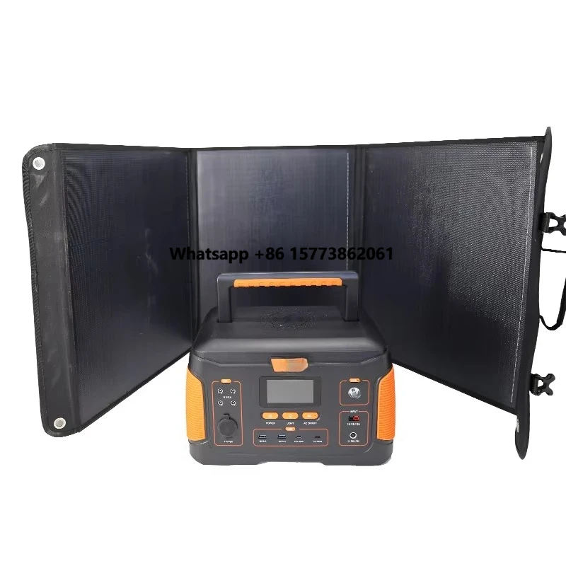 

Outdoor party charging station and power station multi-function 500w solar portable power station