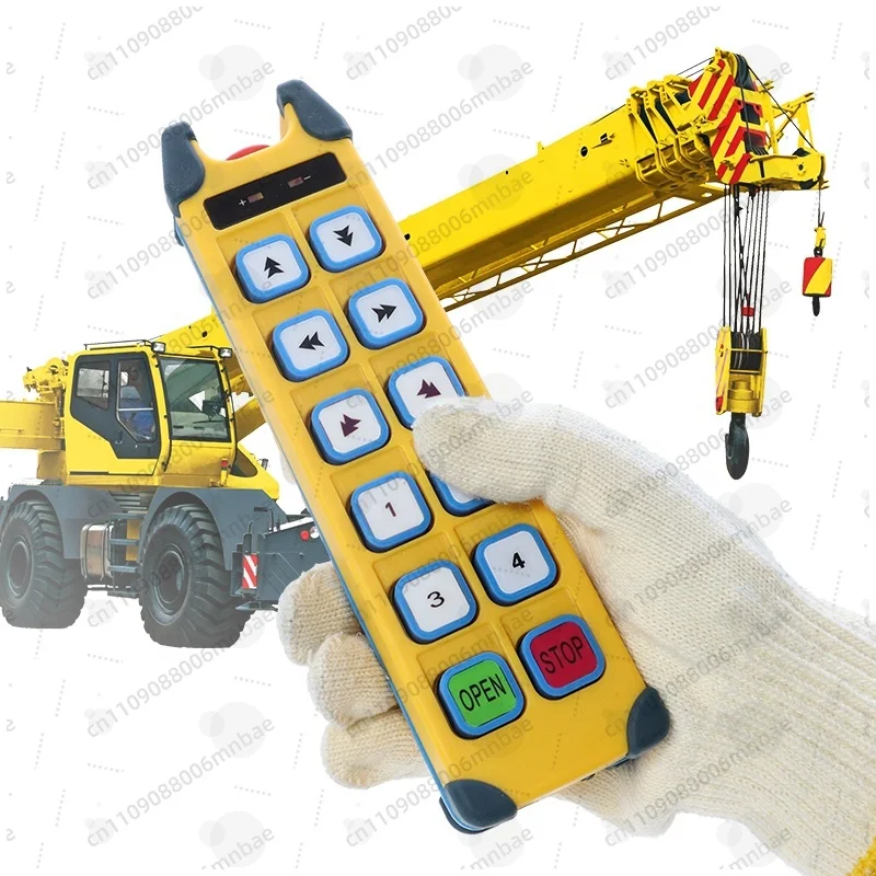 Hot-selling overhead crane lift controller electric hoist winch industrial wireless remote control reel IP68 225m range