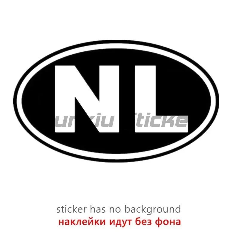 

Netherlands Flag NL Flag Code Various Sizes Colors Vinyl Sticker Car Sticker Truck Bumper PVC Decal Decorative Accessory