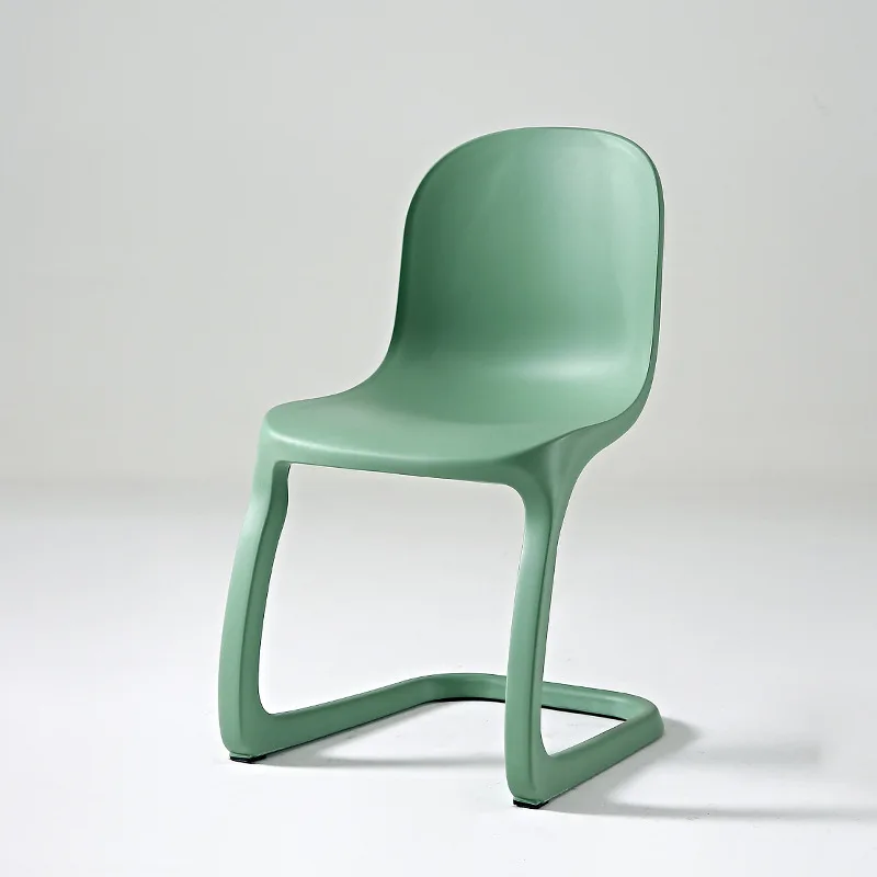 Pan Dong Stuhl ins kreative nordische Kunst Schönheitsstuhl, Rückenlehne Schreibtischhocker Internet Celebrity Kunststoff