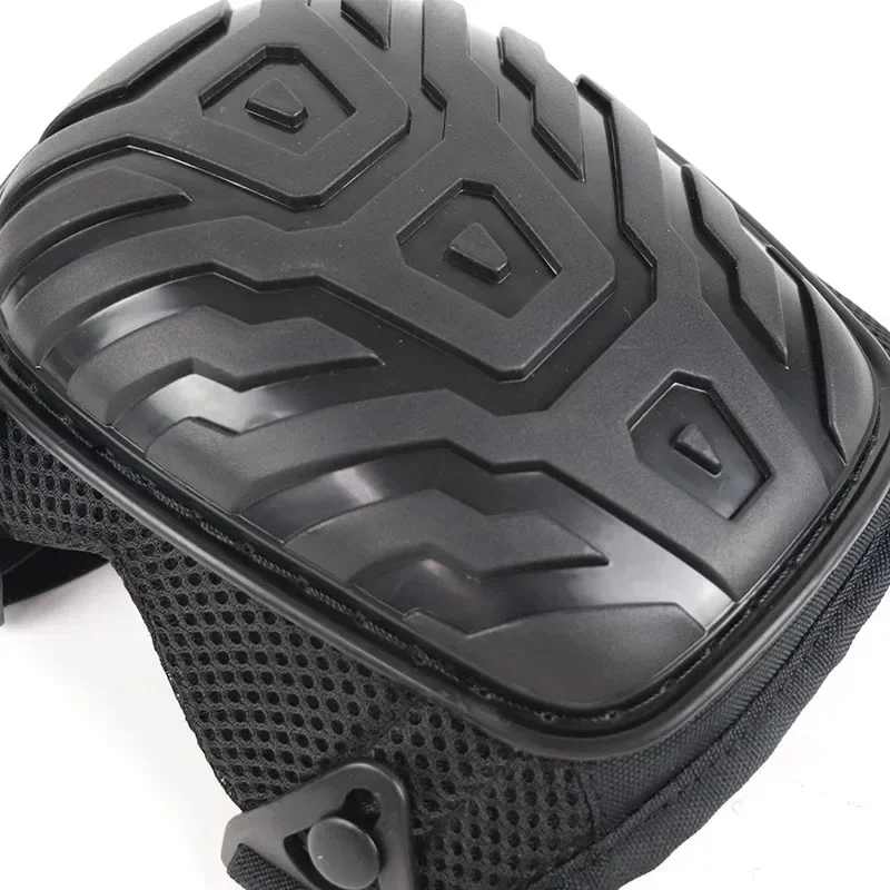 Professional Knee Pads for Work; Gardening & Construction Double Straps and Adjustable Clips;Industrial Heavy Duty Tactical