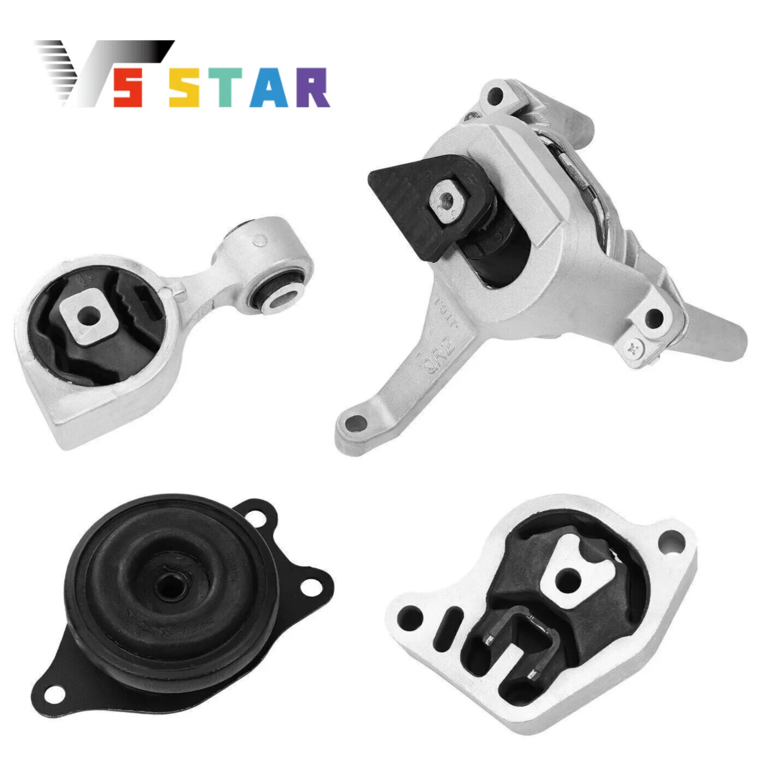 

EM-5865 EM-9465 EM-9545 Комплект крепления двигателя коробки передач для Nissan Altima 2.5L 2007-2016 гг., серебристый цвет автоматической коробки передач CVT