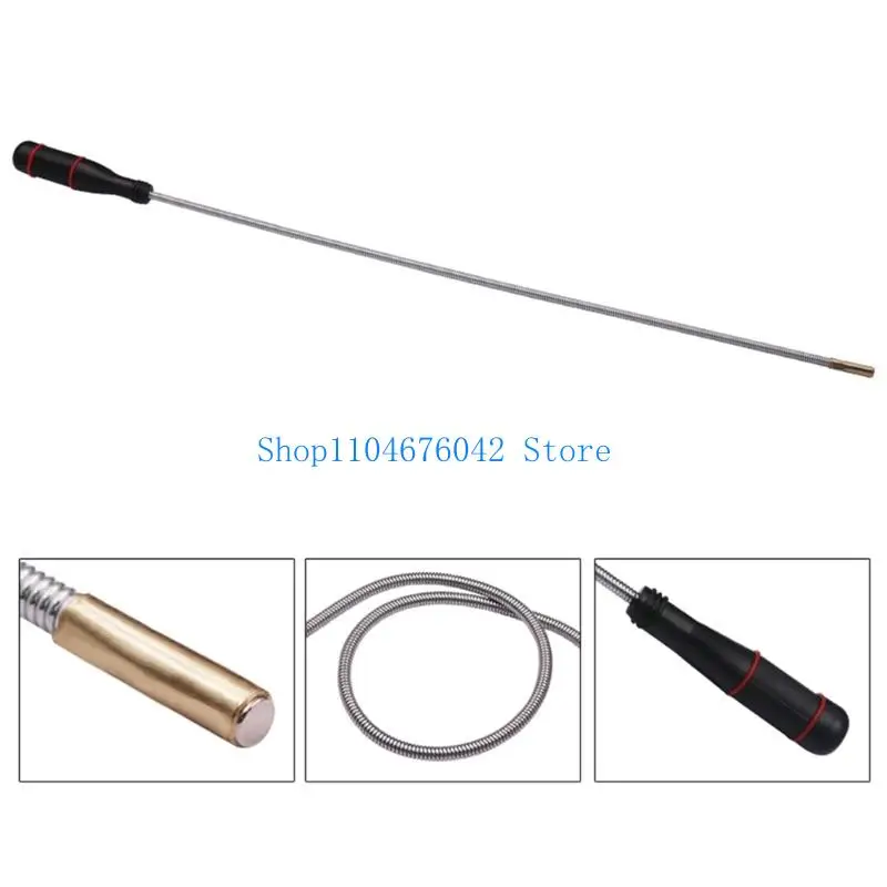 

5asd Flexible Pick Up Tool 600mm Steel Nonslip Car Engine Inspection Tool