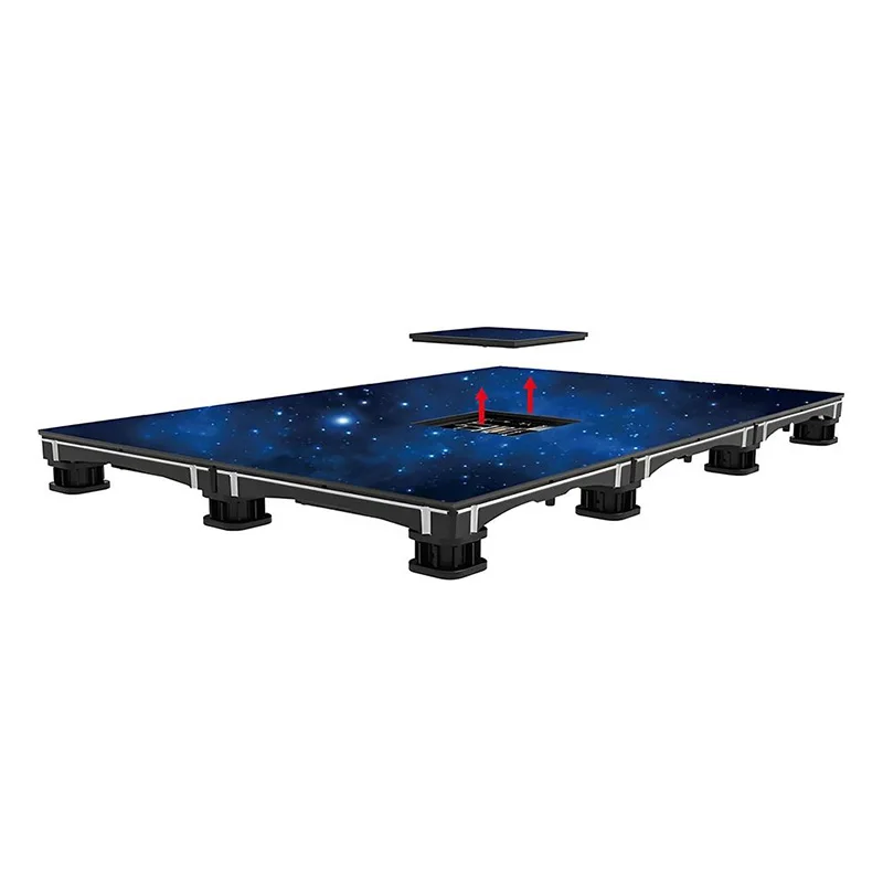 High Quality LED Screen LED Dance Floor Waterproof LED Dance Floor Panel Interactive Tile Screen
