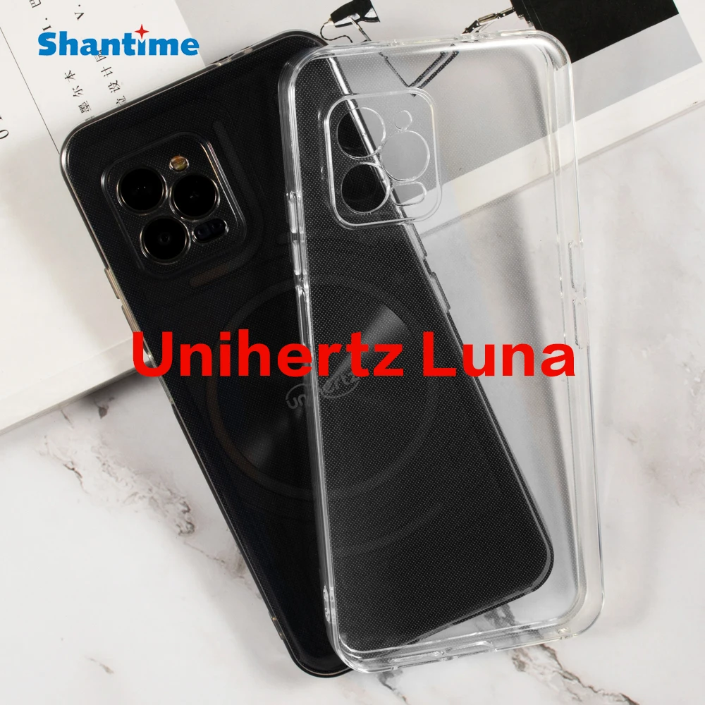 For Unihertz Luna Gel Pudding Silicone Phone Protective Back Shell For Unihertz Luna Soft TPU Case