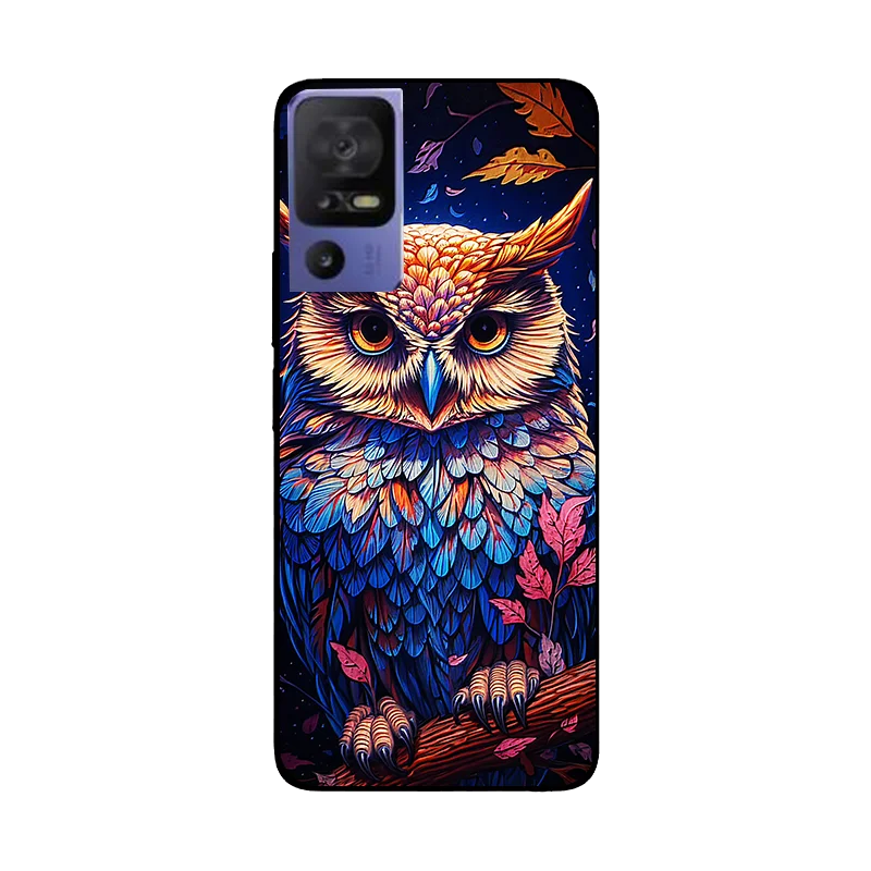 For TCL 40 SE Case 40SE Animal Soft TPU Protective Silicone Case for TCL 40 SE 6156A T610K T610E Back Cover TCL40SE Phone Case