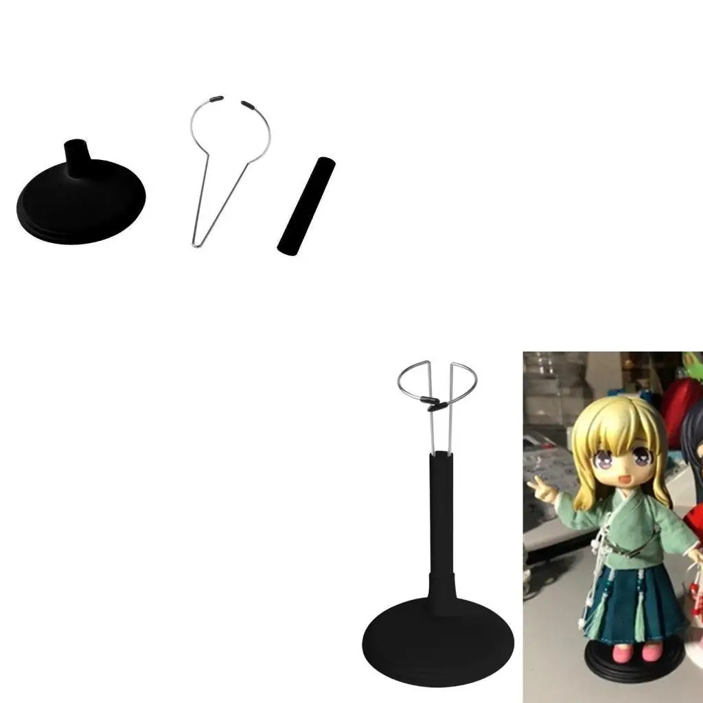 

Princess for Doll Mannequin Bear Stand Collection Supplies for Doll Stand Supplies Portable Dolls Table Game for Creativ