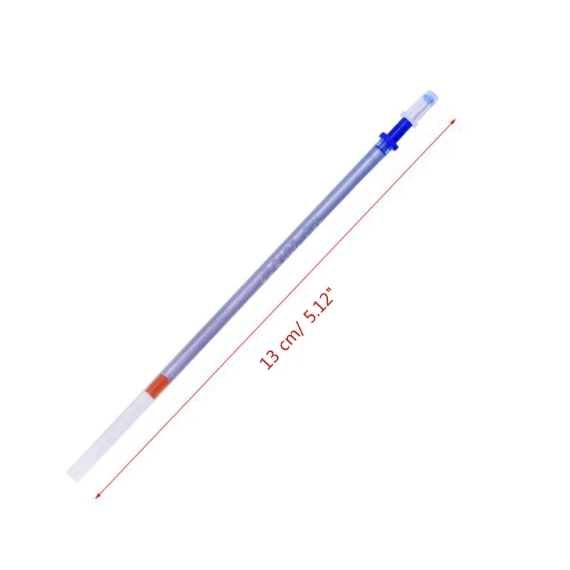 5 قطع من أقلام الفضة القابلة للمسح القابلة للذوبان في الماء لعلامة النسيج والجلود 87HA