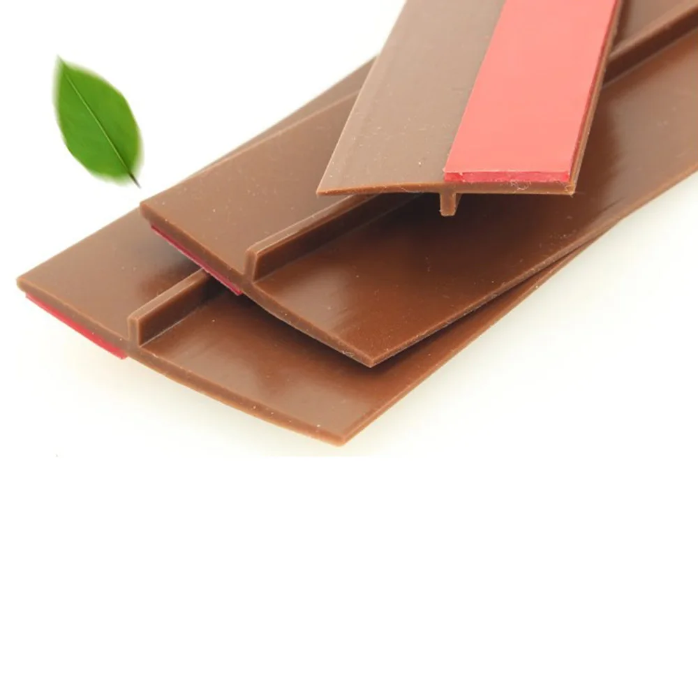 PVC Door Bottom Sealing Strip for Soundproof Weatherstrip Wind Dust Stopper Waterproof Seal for Door Gap 0 13mm