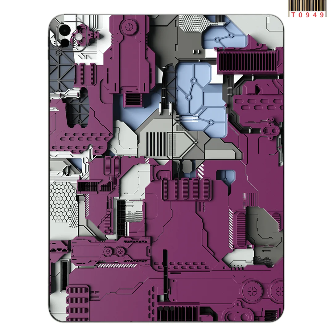 

For iPad Pro 2022 2021 2018 12.9 11 Mini 7 6 ipad 11 2025 Full Cover Colorful Back Film Covers Decal Skin Protector Sticker