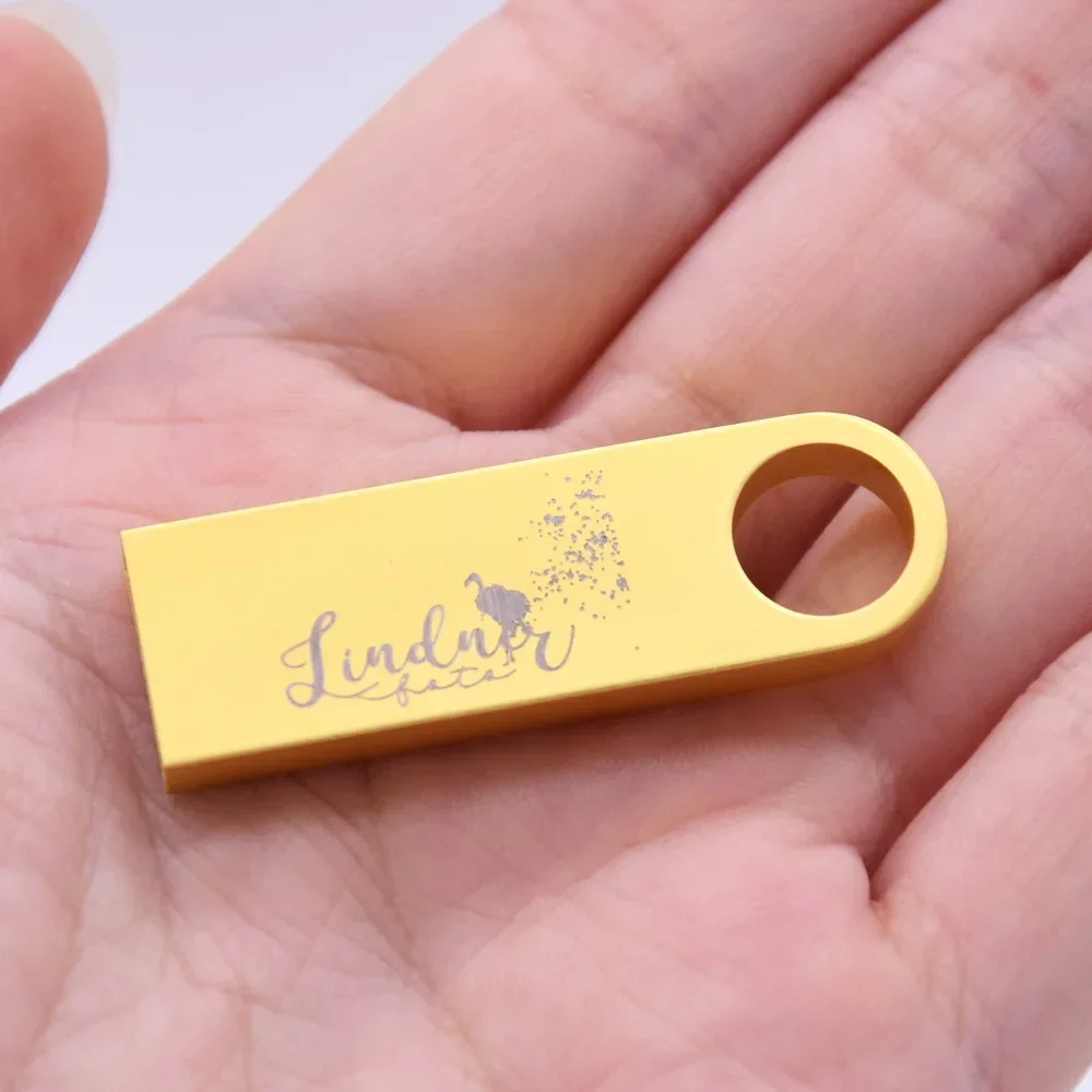 10pcs/lot USB Flash Drive Personalizado Pendrive Free Logo 32GB 16GB 8G 4GB 64GB Photography Gift Usb 2.0 Memory Stick